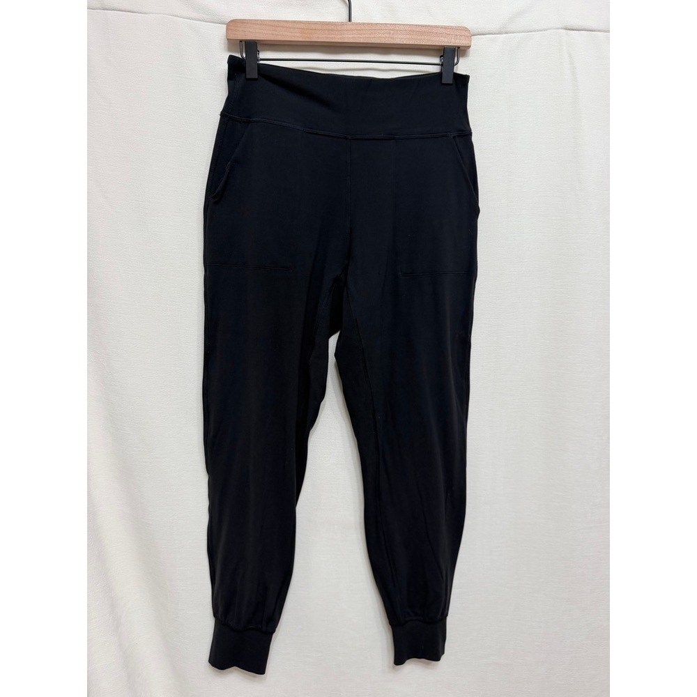 Lululemon Black Align High Rise Joggers 28 Womens 8 Nulu Sweatpants LW5CTOS